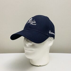 TaylorMade Chula Vista Resort Men's Adjustable Strapback Golf Hat Cap Navy OSFA